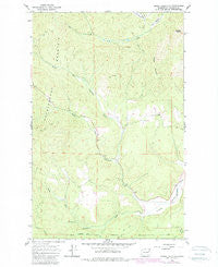Empey Mountain Washington Historical topographic map, 1:24000 scale, 7.5 X 7.5 Minute, Year 1965