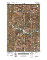 Endicott Washington Historical topographic map, 1:24000 scale, 7.5 X 7.5 Minute, Year 2011