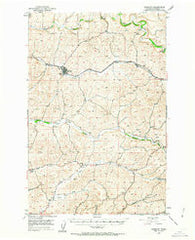 Endicott Washington Historical topographic map, 1:62500 scale, 15 X 15 Minute, Year 1950