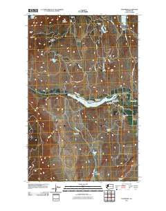 Enterprise Washington Historical topographic map, 1:24000 scale, 7.5 X 7.5 Minute, Year 2011