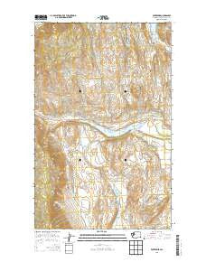 Enterprise Washington Current topographic map, 1:24000 scale, 7.5 X 7.5 Minute, Year 2014