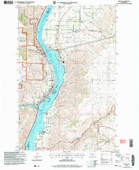 Entiat Washington Historical topographic map, 1:24000 scale, 7.5 X 7.5 Minute, Year 2003