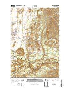 Enumclaw Washington Current topographic map, 1:24000 scale, 7.5 X 7.5 Minute, Year 2014