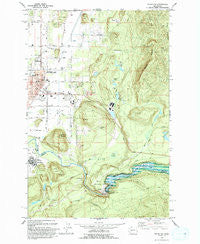Enumclaw Washington Historical topographic map, 1:24000 scale, 7.5 X 7.5 Minute, Year 1993