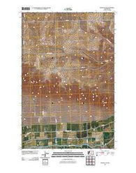 Ephrata SW Washington Historical topographic map, 1:24000 scale, 7.5 X 7.5 Minute, Year 2011