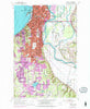 Everett Washington Historical topographic map, 1:24000 scale, 7.5 X 7.5 Minute, Year 1953