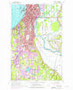 Everett Washington Historical topographic map, 1:24000 scale, 7.5 X 7.5 Minute, Year 1953