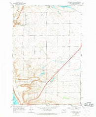 Evergreen Ridge Washington Historical topographic map, 1:24000 scale, 7.5 X 7.5 Minute, Year 1966