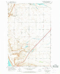 Evergreen Ridge Washington Historical topographic map, 1:24000 scale, 7.5 X 7.5 Minute, Year 1966