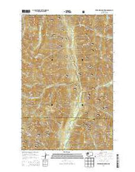 Evergreen Mountain Washington Current topographic map, 1:24000 scale, 7.5 X 7.5 Minute, Year 2014