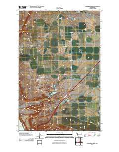Evergreen Ridge Washington Historical topographic map, 1:24000 scale, 7.5 X 7.5 Minute, Year 2011