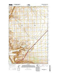 Evergreen Ridge Washington Current topographic map, 1:24000 scale, 7.5 X 7.5 Minute, Year 2014