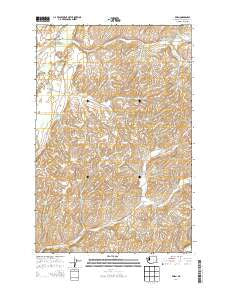 Ewan Washington Current topographic map, 1:24000 scale, 7.5 X 7.5 Minute, Year 2014