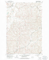 Ewan Washington Historical topographic map, 1:24000 scale, 7.5 X 7.5 Minute, Year 1964