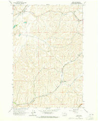 Ewan Washington Historical topographic map, 1:24000 scale, 7.5 X 7.5 Minute, Year 1964
