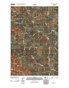 Ewartsville Washington Historical topographic map, 1:24000 scale, 7.5 X 7.5 Minute, Year 2011