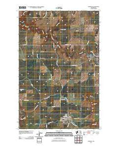 Fairfield Washington Historical topographic map, 1:24000 scale, 7.5 X 7.5 Minute, Year 2011