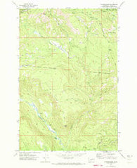 Fairview Ridge Washington Historical topographic map, 1:24000 scale, 7.5 X 7.5 Minute, Year 1970