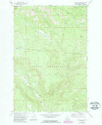 Fairview Ridge Washington Historical topographic map, 1:24000 scale, 7.5 X 7.5 Minute, Year 1970