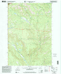 Fairview Ridge Washington Historical topographic map, 1:24000 scale, 7.5 X 7.5 Minute, Year 2000