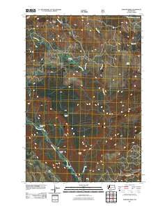 Fairview Ridge Washington Historical topographic map, 1:24000 scale, 7.5 X 7.5 Minute, Year 2011