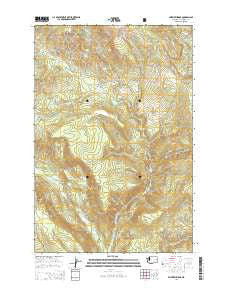 Fairview Ridge Washington Current topographic map, 1:24000 scale, 7.5 X 7.5 Minute, Year 2014