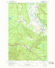 Fall City Washington Historical topographic map, 1:24000 scale, 7.5 X 7.5 Minute, Year 1953