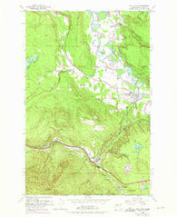 Fall City Washington Historical topographic map, 1:24000 scale, 7.5 X 7.5 Minute, Year 1953