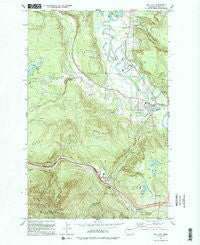 Fall City Washington Historical topographic map, 1:24000 scale, 7.5 X 7.5 Minute, Year 1993