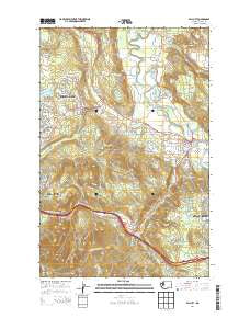 Fall City Washington Current topographic map, 1:24000 scale, 7.5 X 7.5 Minute, Year 2014