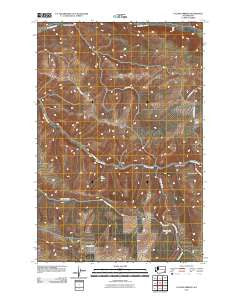 Falling Springs Washington Historical topographic map, 1:24000 scale, 7.5 X 7.5 Minute, Year 2011