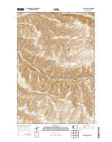 Falling Springs Washington Current topographic map, 1:24000 scale, 7.5 X 7.5 Minute, Year 2013