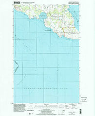 False Bay Washington Historical topographic map, 1:24000 scale, 7.5 X 7.5 Minute, Year 1998