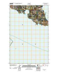 False Bay Washington Historical topographic map, 1:24000 scale, 7.5 X 7.5 Minute, Year 2011