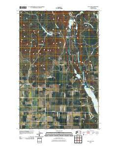 Fan Lake Washington Historical topographic map, 1:24000 scale, 7.5 X 7.5 Minute, Year 2011