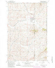 Farmington Washington Historical topographic map, 1:24000 scale, 7.5 X 7.5 Minute, Year 1964