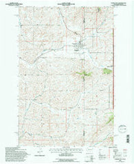 Farmington Washington Historical topographic map, 1:24000 scale, 7.5 X 7.5 Minute, Year 1994