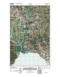 Ferndale Washington Historical topographic map, 1:24000 scale, 7.5 X 7.5 Minute, Year 2011