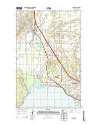 Ferndale Washington Current topographic map, 1:24000 scale, 7.5 X 7.5 Minute, Year 2014