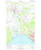 Ferndale Washington Historical topographic map, 1:24000 scale, 7.5 X 7.5 Minute, Year 1952