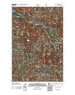Findley Lake Washington Historical topographic map, 1:24000 scale, 7.5 X 7.5 Minute, Year 2011