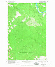 Finney Peak Washington Historical topographic map, 1:24000 scale, 7.5 X 7.5 Minute, Year 1966