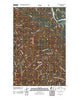 Finney Peak Washington Historical topographic map, 1:24000 scale, 7.5 X 7.5 Minute, Year 2011