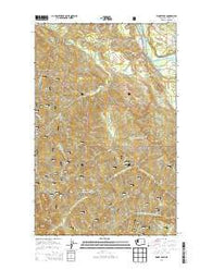 Finney Peak Washington Current topographic map, 1:24000 scale, 7.5 X 7.5 Minute, Year 2014