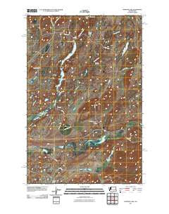 Fishtrap Lake Washington Historical topographic map, 1:24000 scale, 7.5 X 7.5 Minute, Year 2011