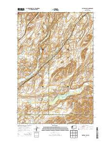 Fishtrap Lake Washington Current topographic map, 1:24000 scale, 7.5 X 7.5 Minute, Year 2014