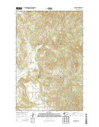 Foothills Washington Current topographic map, 1:24000 scale, 7.5 X 7.5 Minute, Year 2014