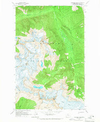 Forbidden Peak Washington Historical topographic map, 1:24000 scale, 7.5 X 7.5 Minute, Year 1963