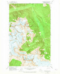 Forbidden Peak Washington Historical topographic map, 1:24000 scale, 7.5 X 7.5 Minute, Year 1963