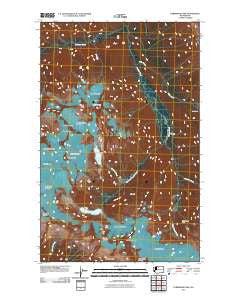 Forbidden Peak Washington Historical topographic map, 1:24000 scale, 7.5 X 7.5 Minute, Year 2011